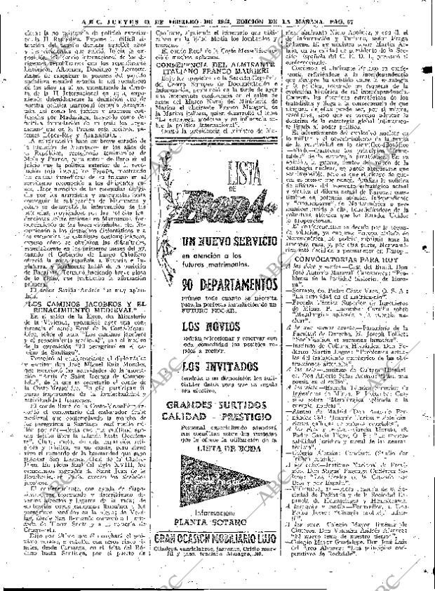 ABC MADRID 21-02-1963 página 57