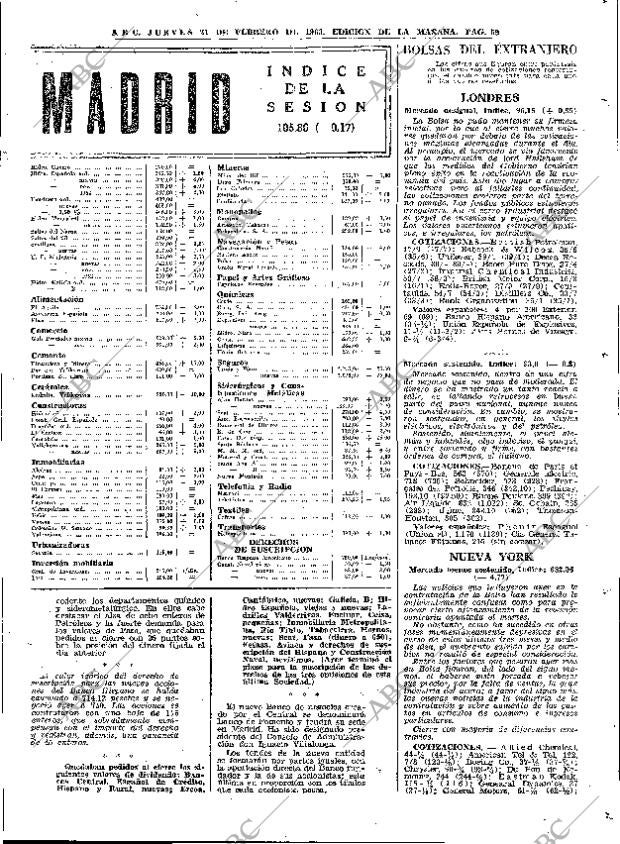 ABC MADRID 21-02-1963 página 59