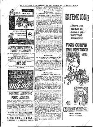 ABC MADRID 21-02-1963 página 62