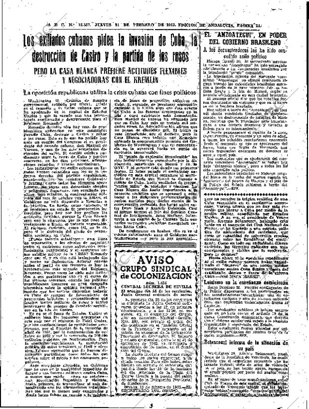 ABC SEVILLA 21-02-1963 página 21