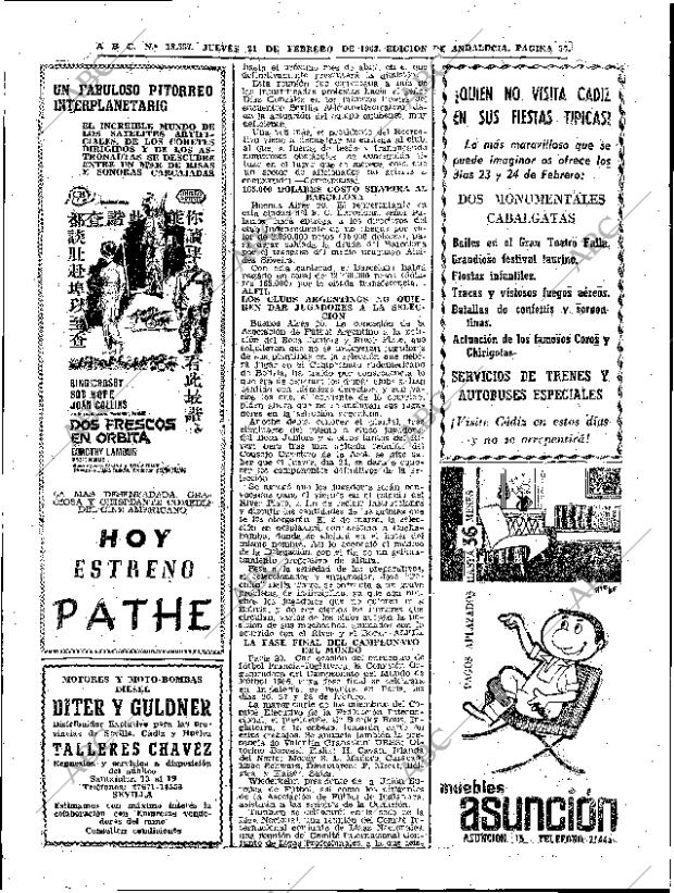 ABC SEVILLA 21-02-1963 página 36