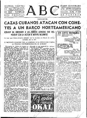 ABC MADRID 22-02-1963 página 31