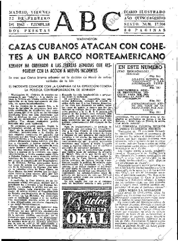 ABC MADRID 22-02-1963 página 31