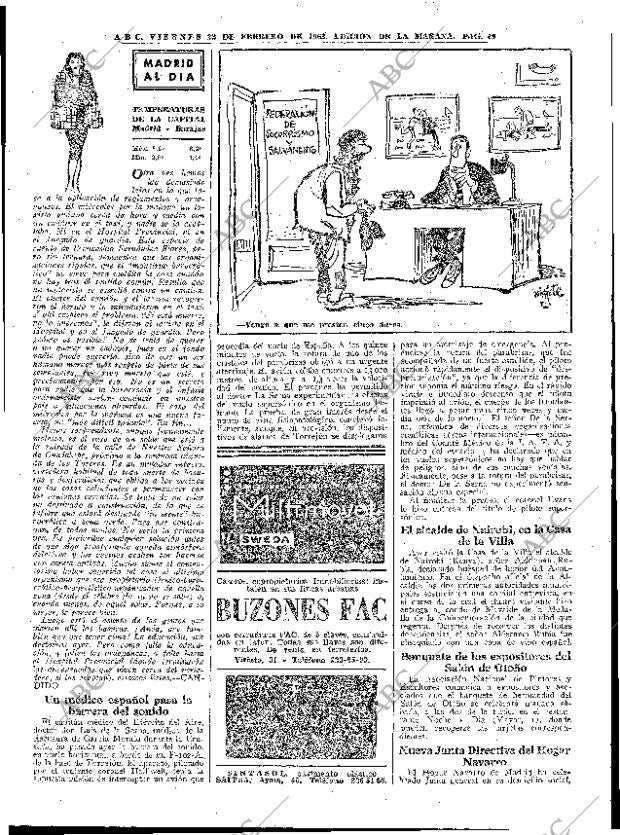 ABC MADRID 22-02-1963 página 49