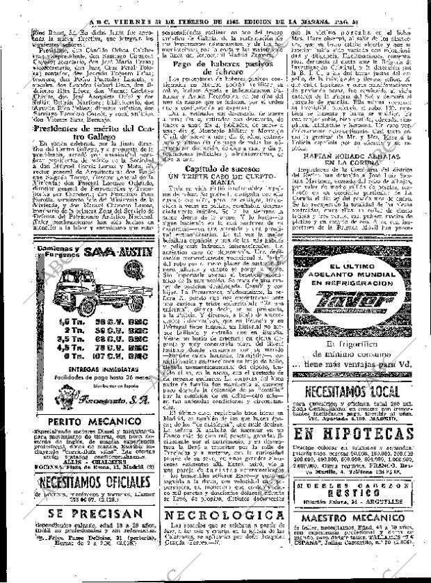 ABC MADRID 22-02-1963 página 50