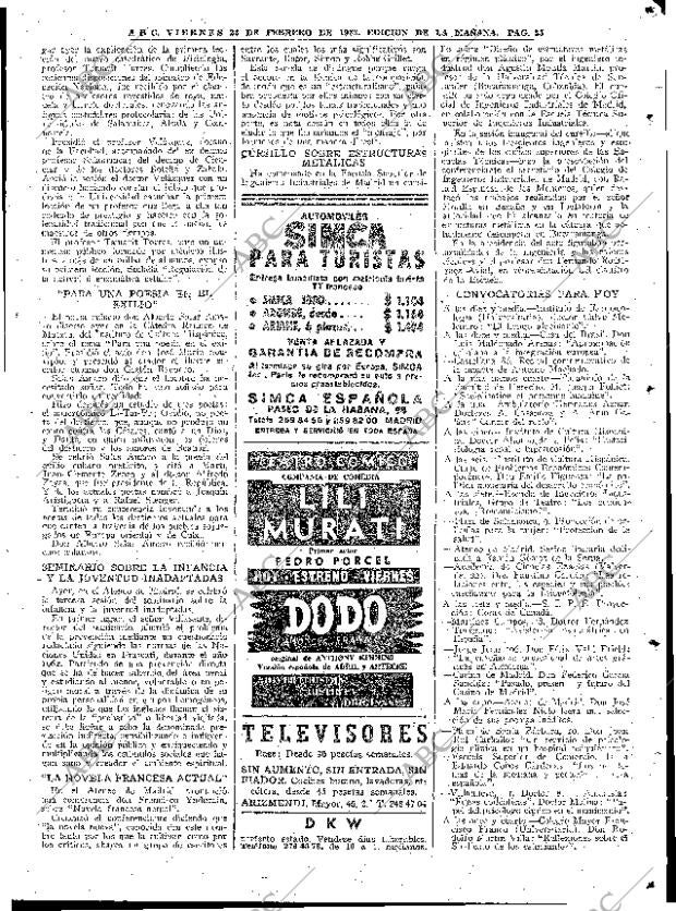 ABC MADRID 22-02-1963 página 55