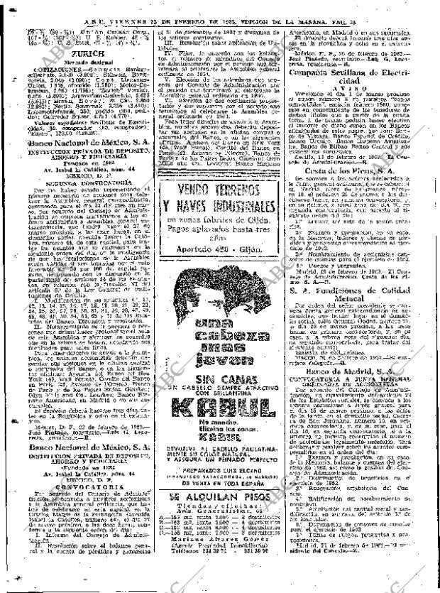 ABC MADRID 22-02-1963 página 58