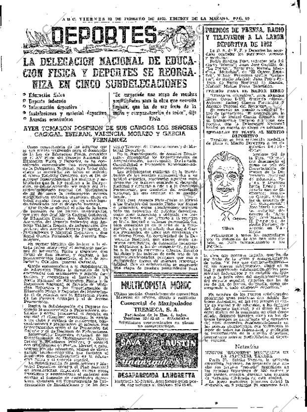 ABC MADRID 22-02-1963 página 59
