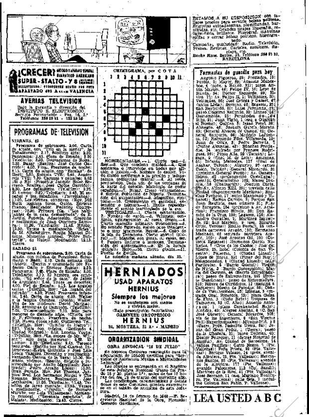 ABC MADRID 22-02-1963 página 79