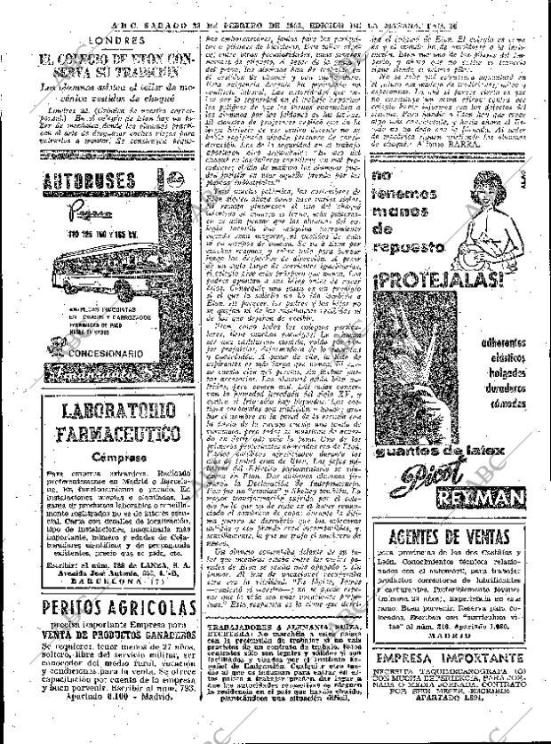 ABC MADRID 23-02-1963 página 36