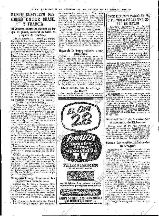 ABC MADRID 23-02-1963 página 40