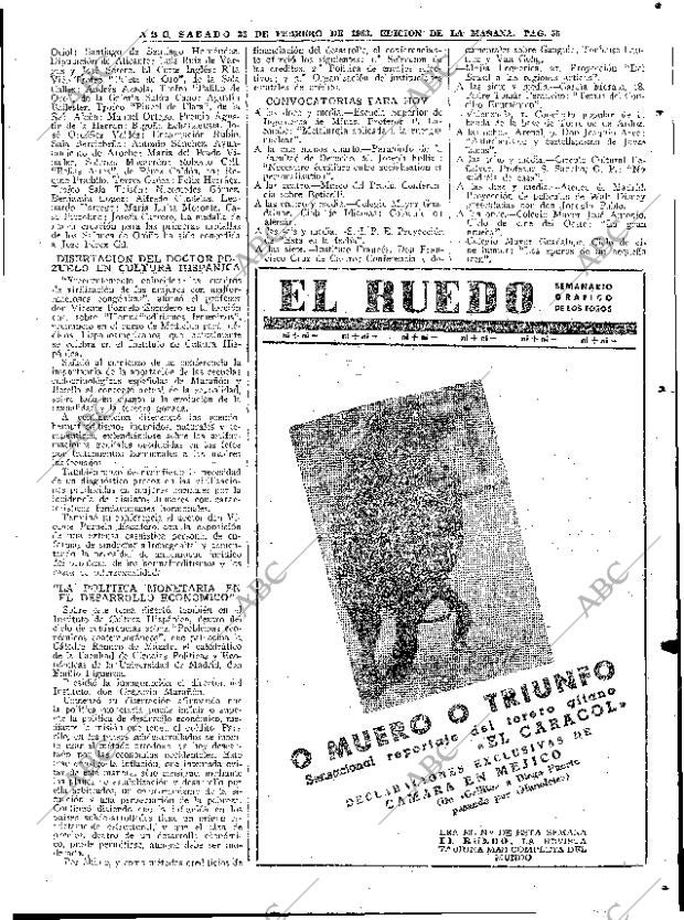 ABC MADRID 23-02-1963 página 55