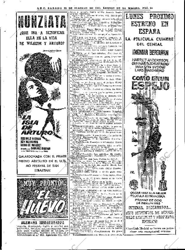 ABC MADRID 23-02-1963 página 66