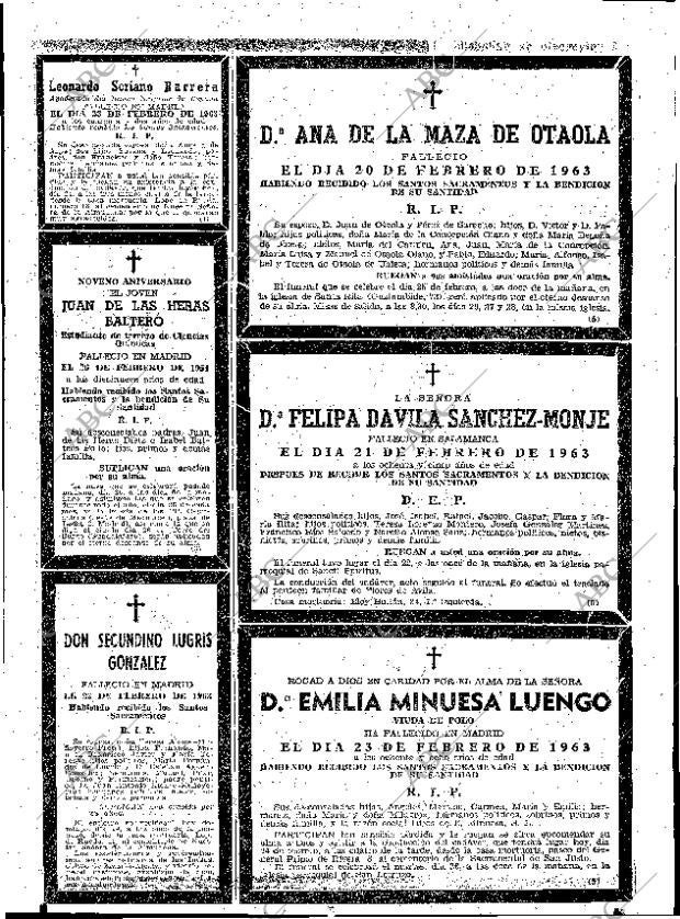 ABC MADRID 24-02-1963 página 108