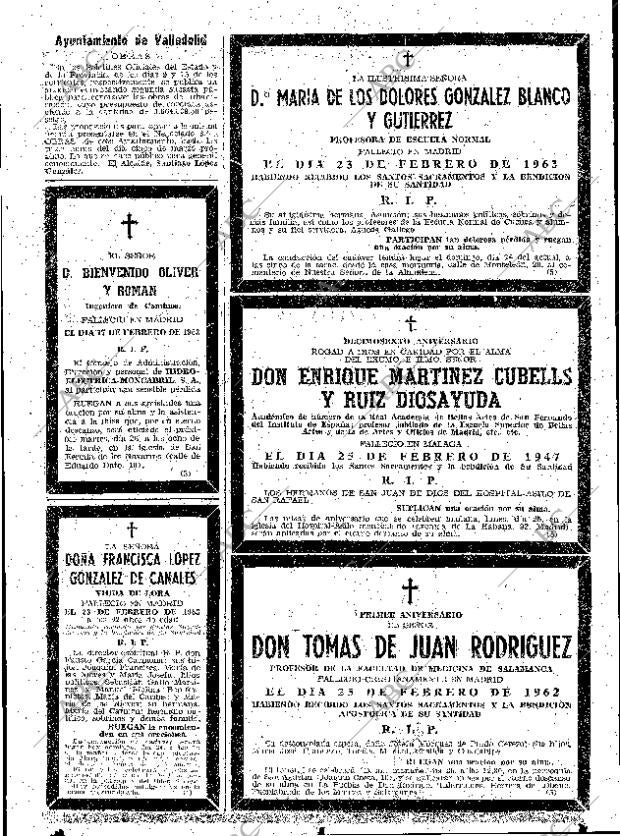 ABC MADRID 24-02-1963 página 109