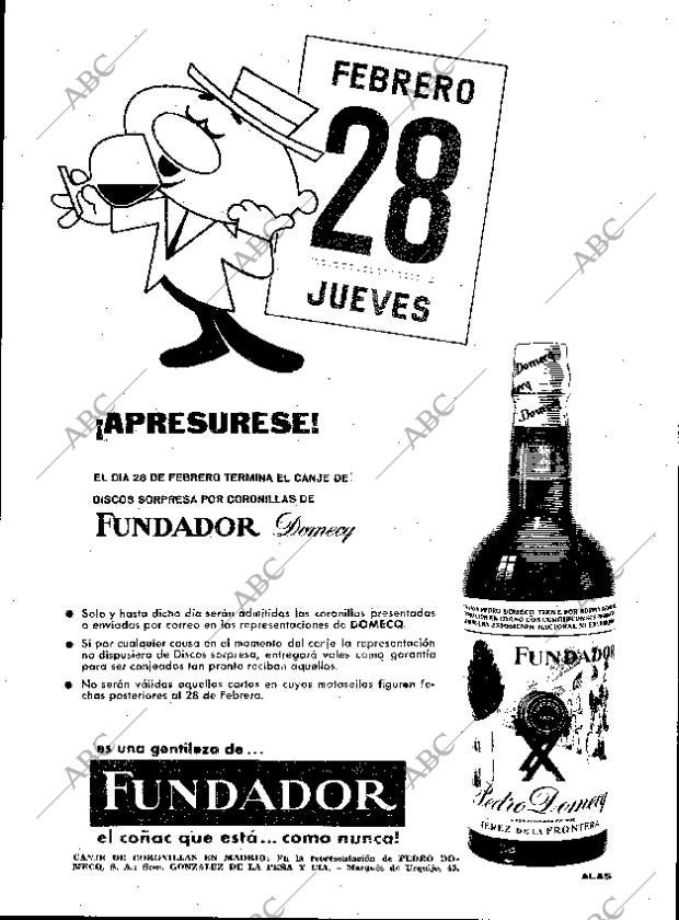 ABC MADRID 24-02-1963 página 33
