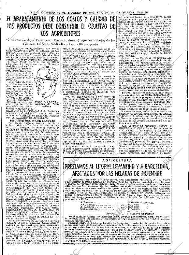 ABC MADRID 24-02-1963 página 70