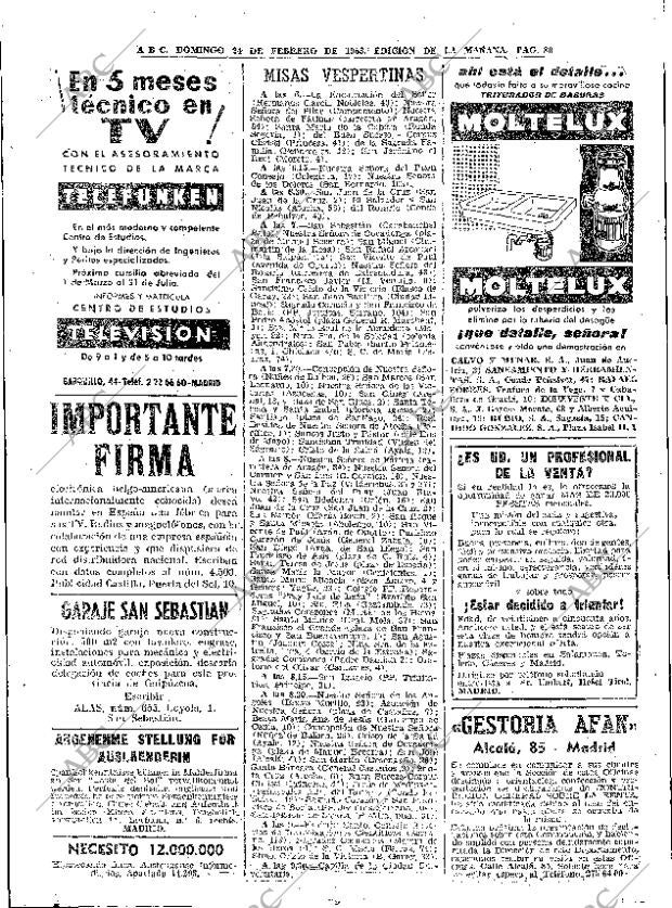 ABC MADRID 24-02-1963 página 80