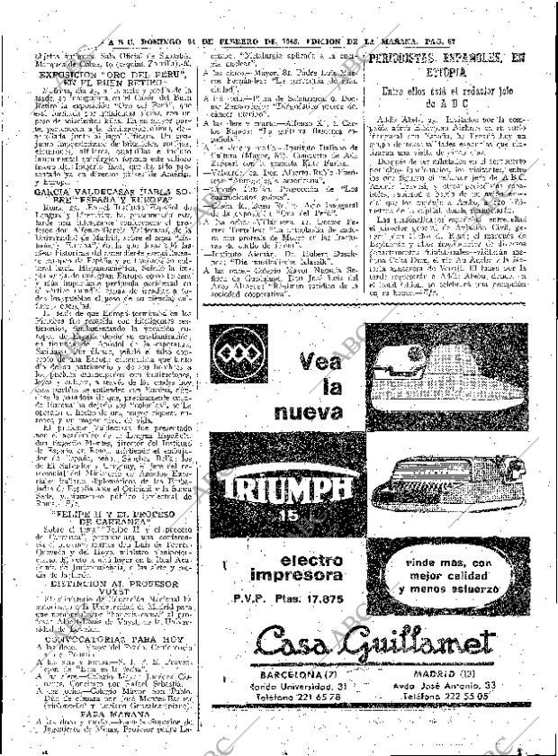 ABC MADRID 24-02-1963 página 87