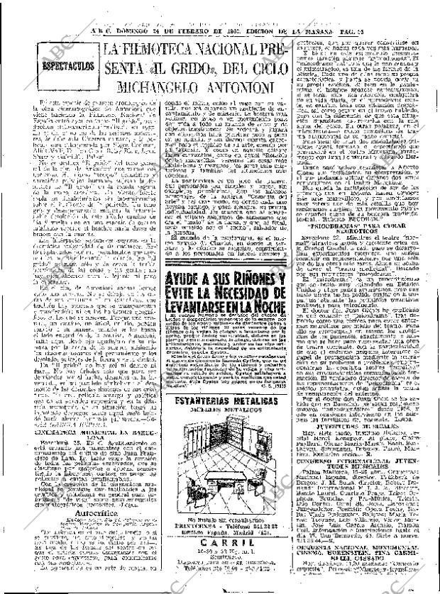 ABC MADRID 24-02-1963 página 95