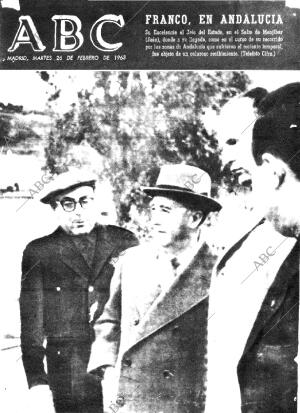 ABC MADRID 26-02-1963 página 1