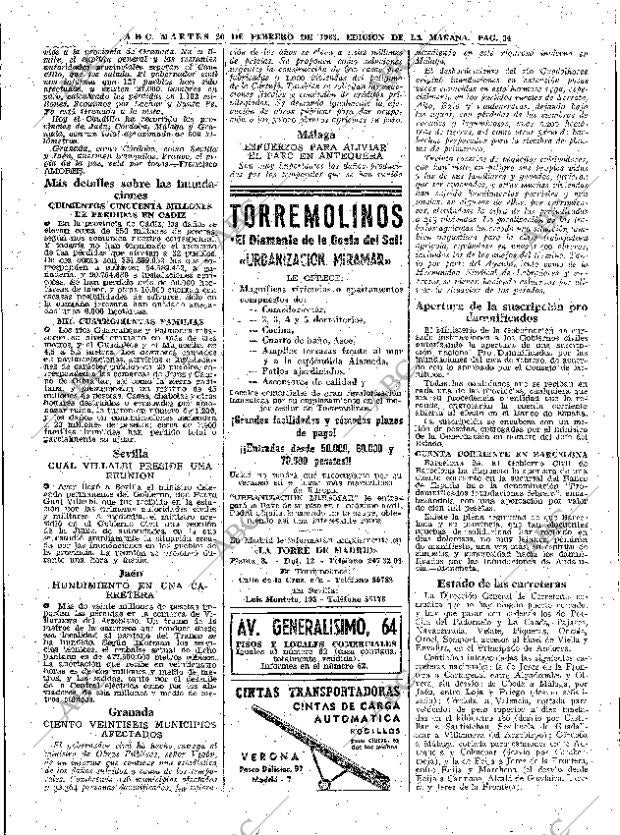 ABC MADRID 26-02-1963 página 34