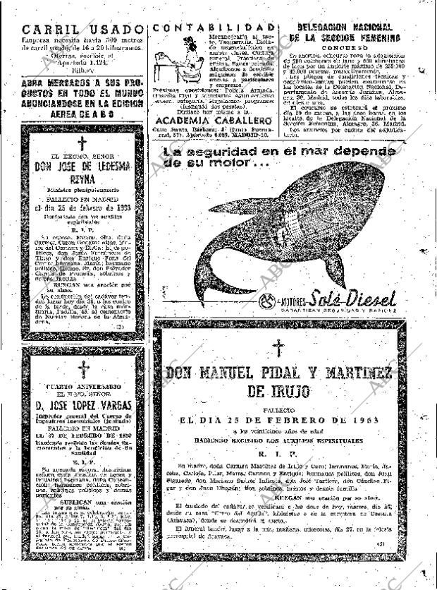 ABC MADRID 26-02-1963 página 75