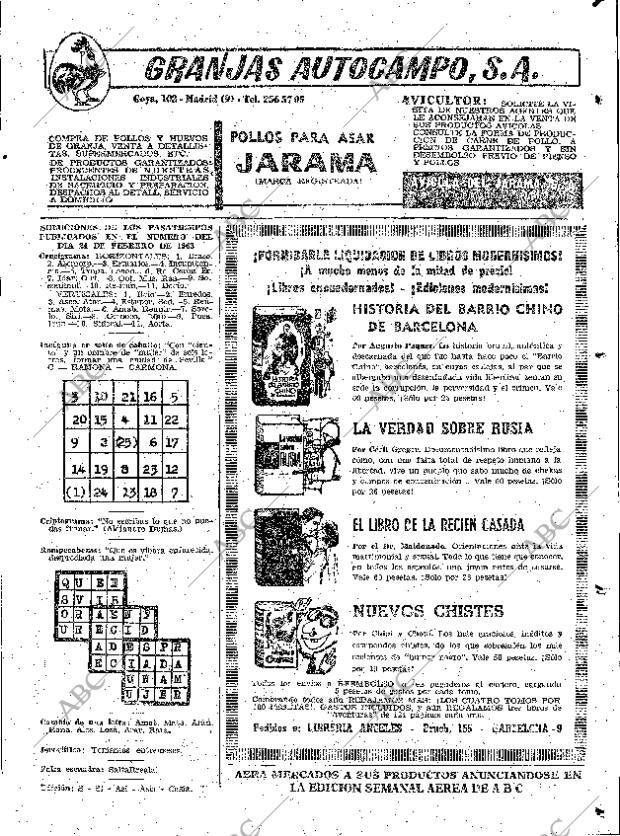 ABC MADRID 26-02-1963 página 77