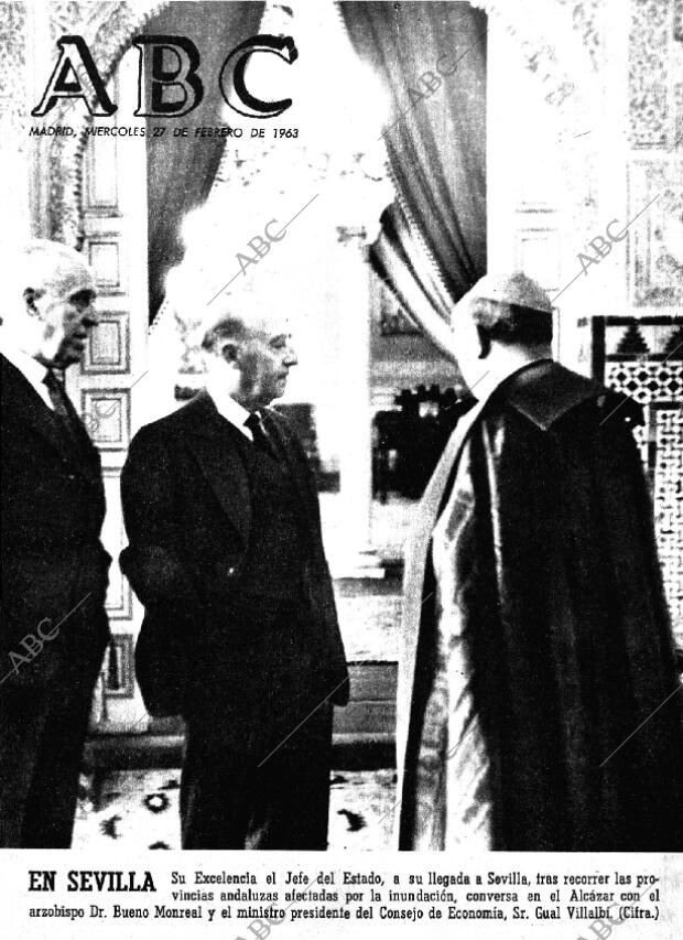 ABC MADRID 27-02-1963 página 1