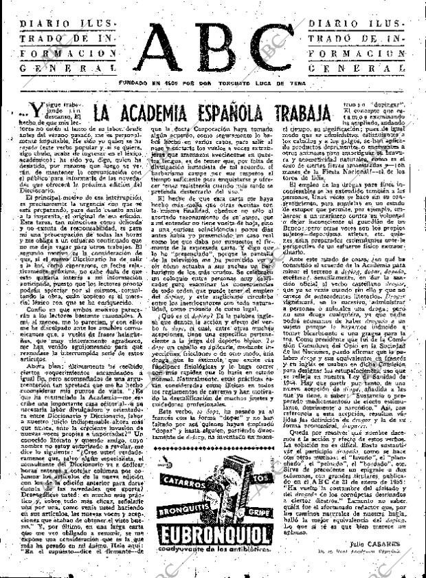 ABC MADRID 27-02-1963 página 3
