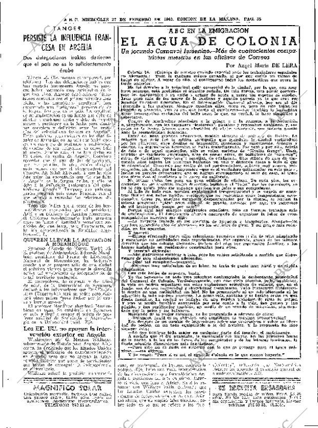 ABC MADRID 27-02-1963 página 55