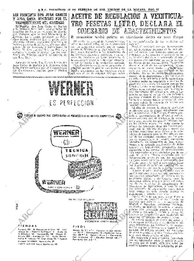 ABC MADRID 27-02-1963 página 57