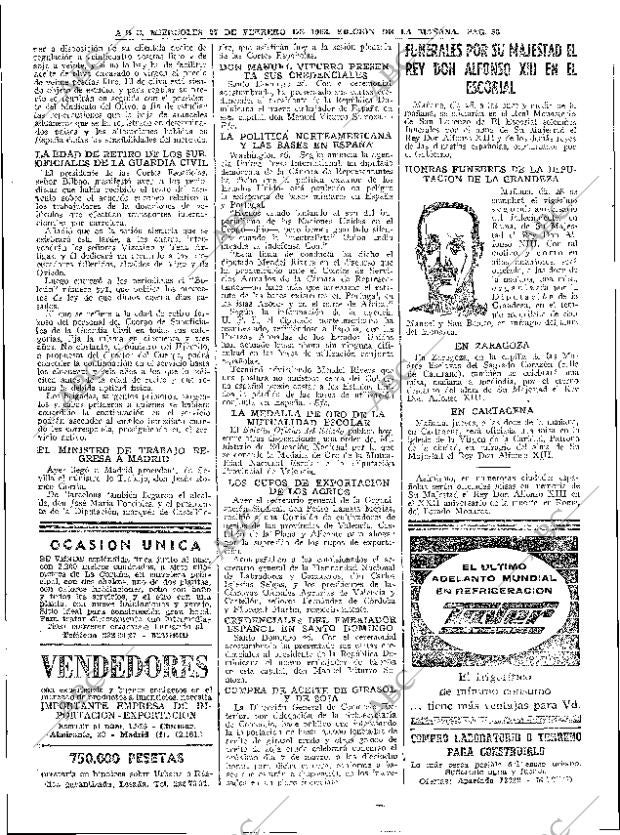 ABC MADRID 27-02-1963 página 58