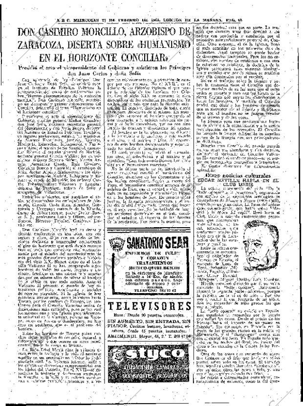 ABC MADRID 27-02-1963 página 65