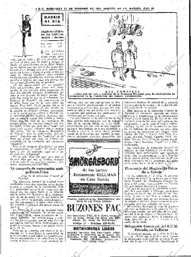 ABC MADRID 27-02-1963 página 69