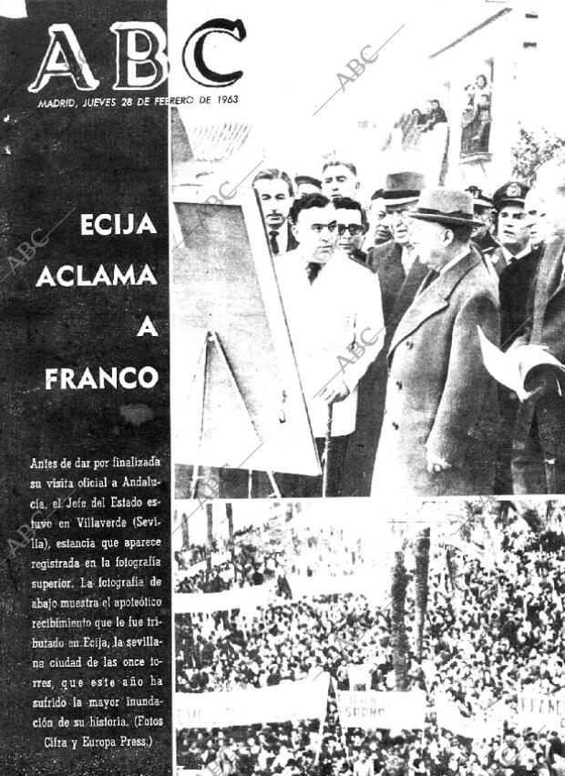 ABC MADRID 28-02-1963 página 1