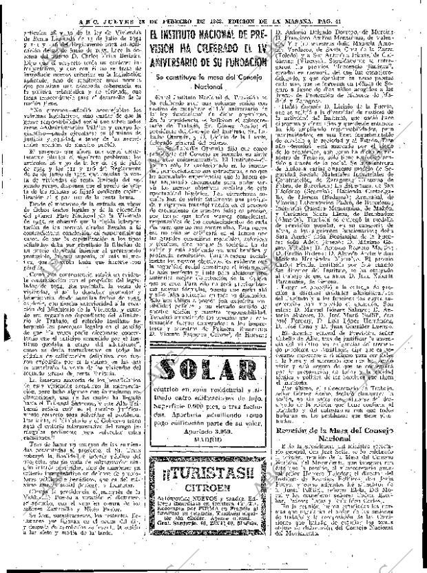 ABC MADRID 28-02-1963 página 41