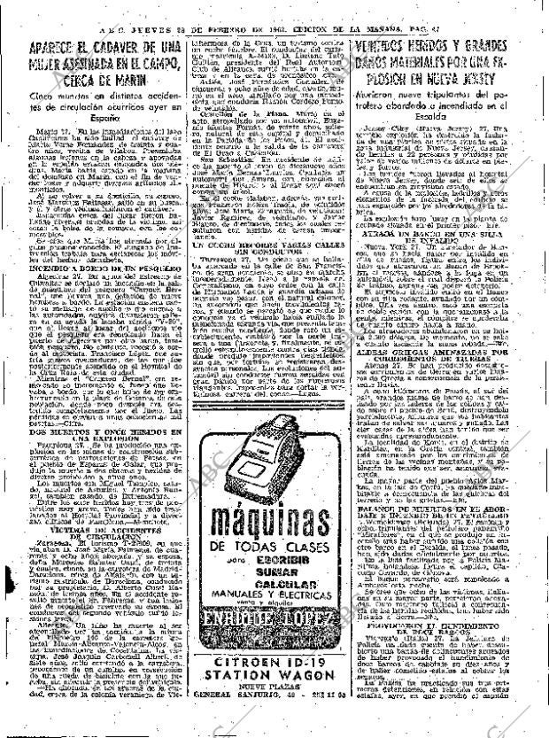 ABC MADRID 28-02-1963 página 47