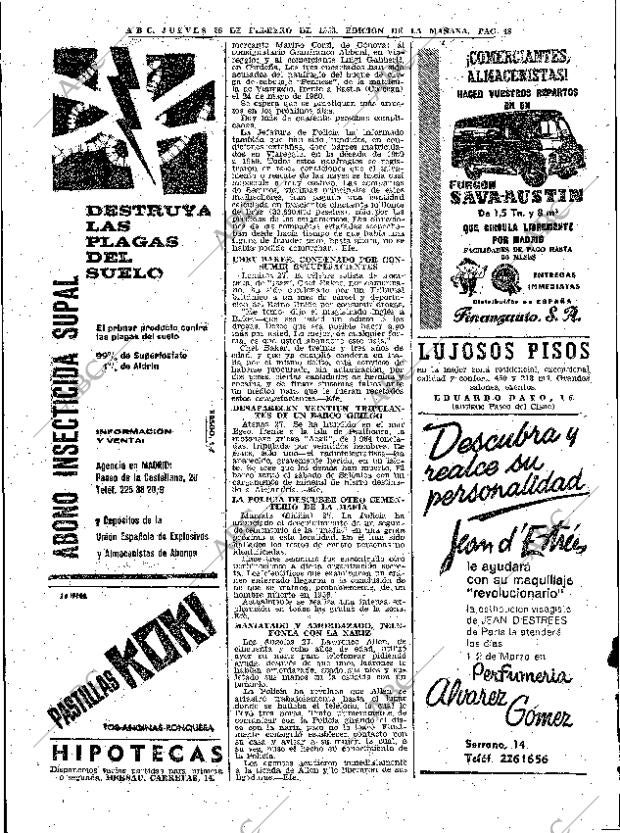 ABC MADRID 28-02-1963 página 48