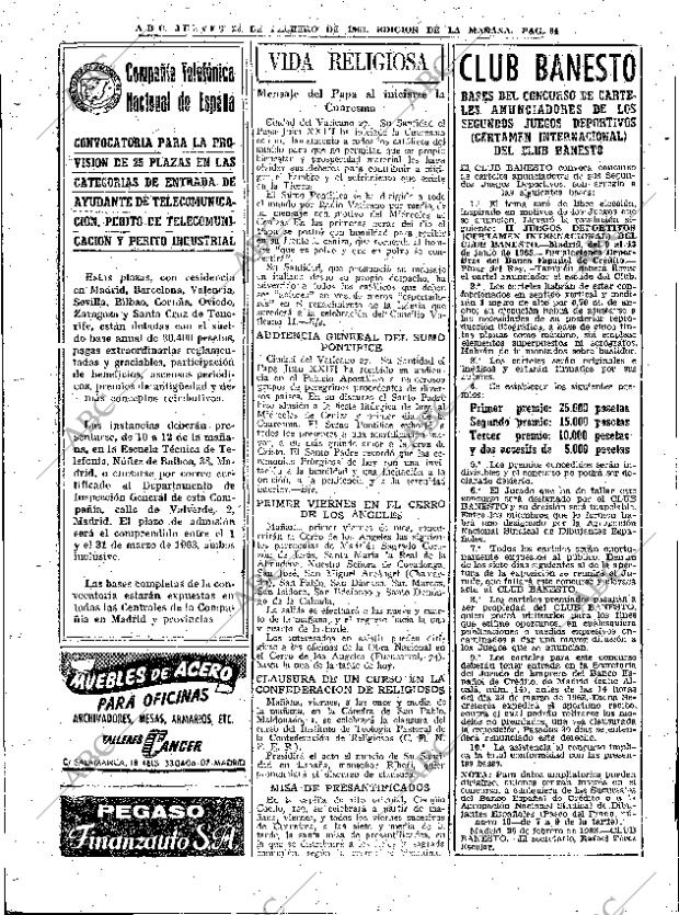 ABC MADRID 28-02-1963 página 64