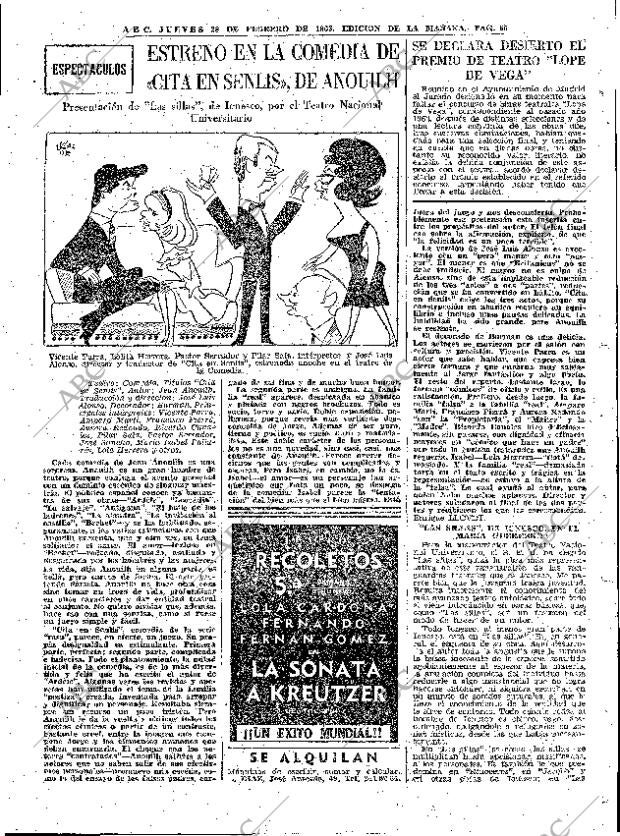 ABC MADRID 28-02-1963 página 65