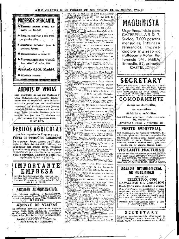 ABC MADRID 28-02-1963 página 68