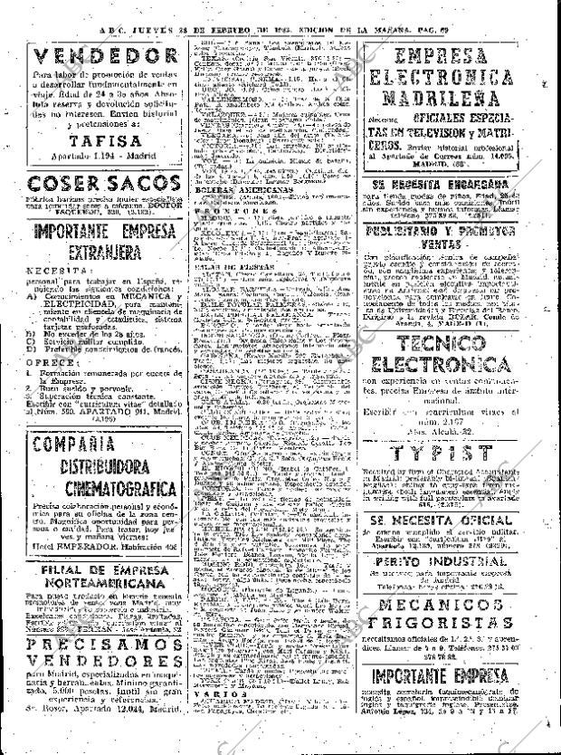 ABC MADRID 28-02-1963 página 69