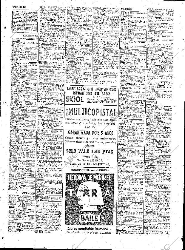 ABC MADRID 28-02-1963 página 74