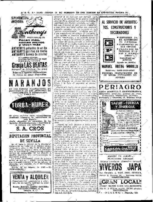 ABC SEVILLA 28-02-1963 página 38