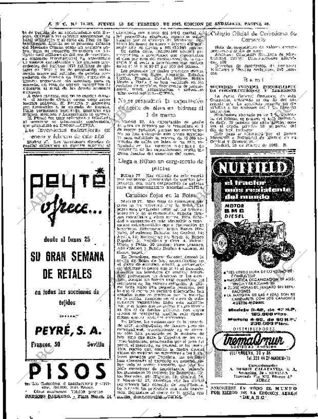 ABC SEVILLA 28-02-1963 página 46