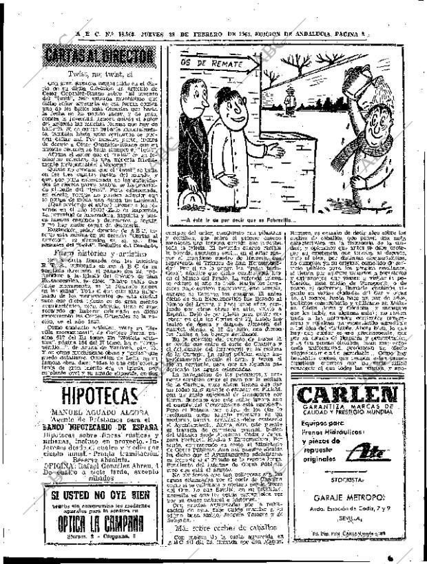 ABC SEVILLA 28-02-1963 página 55