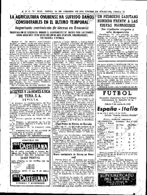 ABC SEVILLA 28-02-1963 página 57