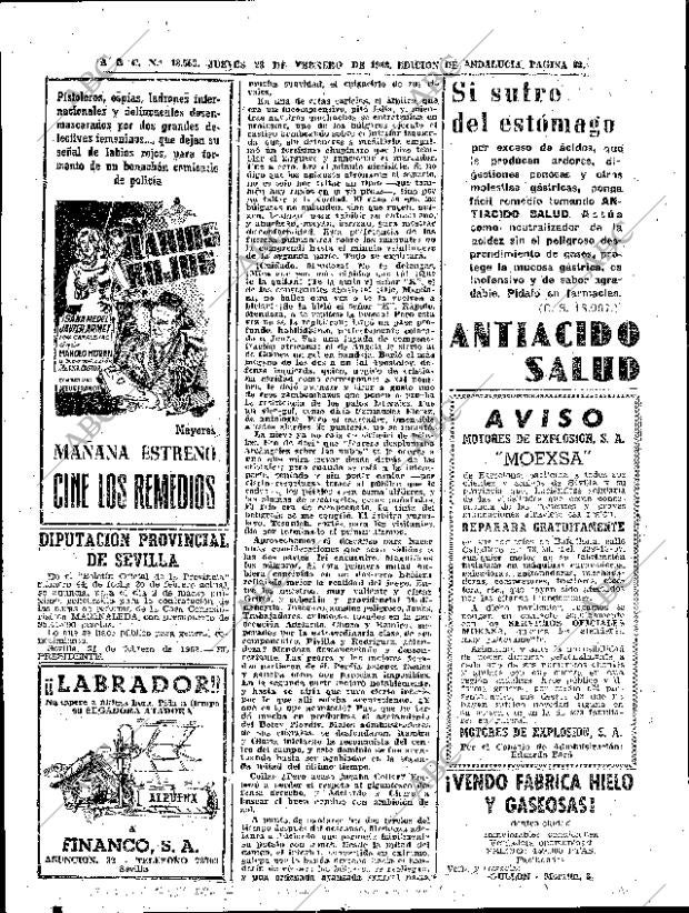 ABC SEVILLA 28-02-1963 página 62