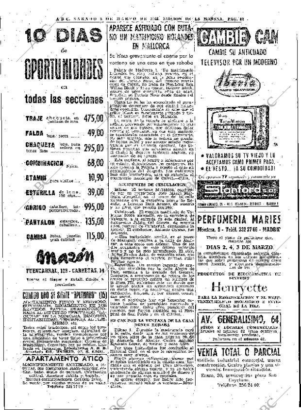 ABC MADRID 02-03-1963 página 42